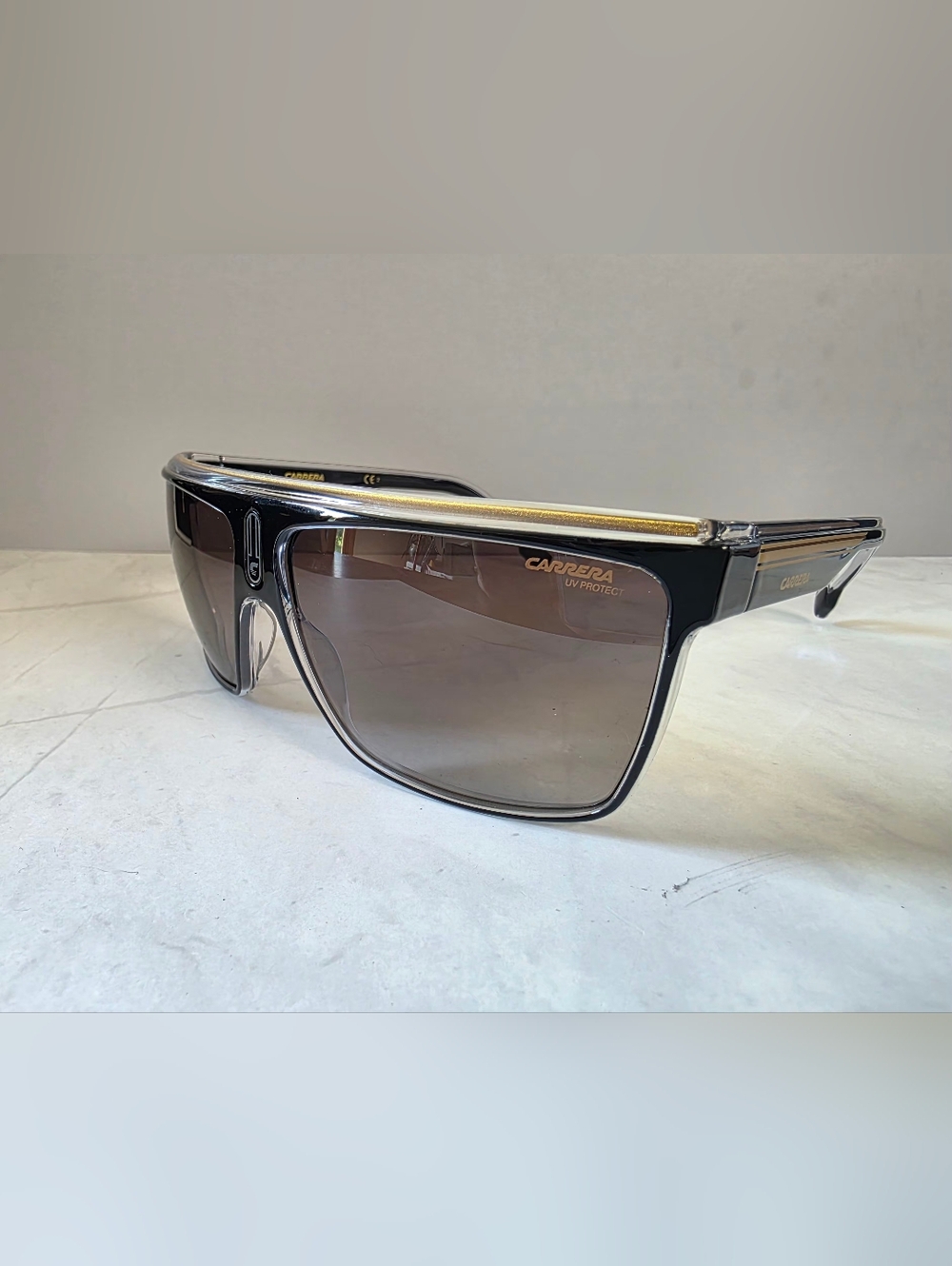 Carrera UV Protect Sunglasses in Black and Gold